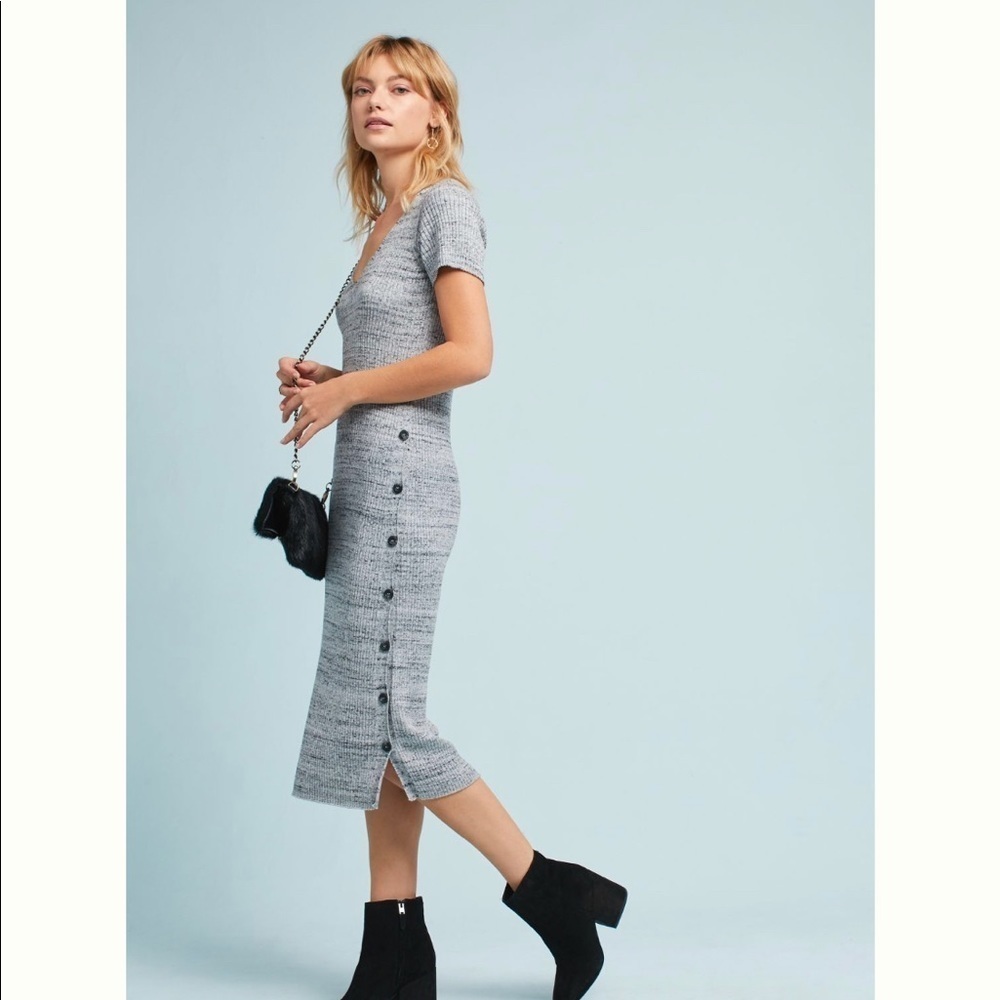 Ribbed Sweater Dress
